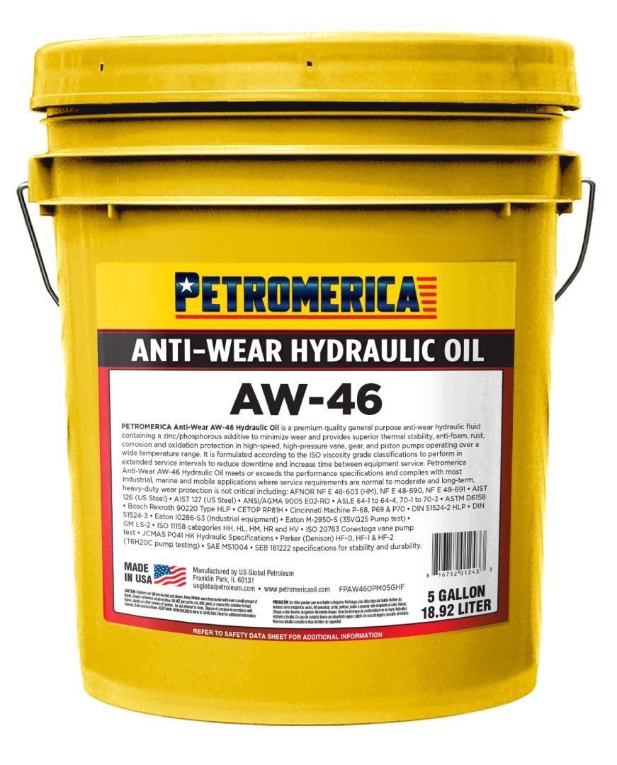 Petromerica Anti Wear Hydraulic Oil AW-46